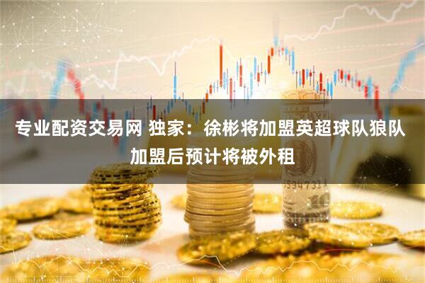 专业配资交易网 独家：徐彬将加盟英超球队狼队 加盟后预计将被外租